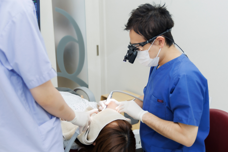 1. できるだけ痛みを抑えた、リラックスできる治療