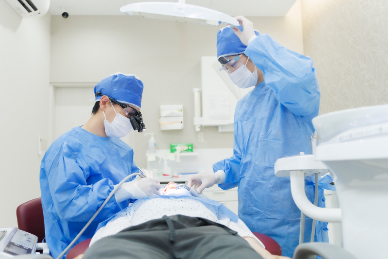 2. 自分の歯を大切に、最小限の削る量で守る治療